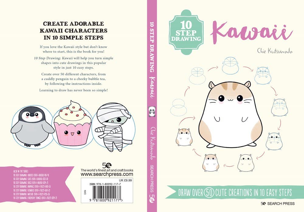10 Step Drawing Kawaii Book