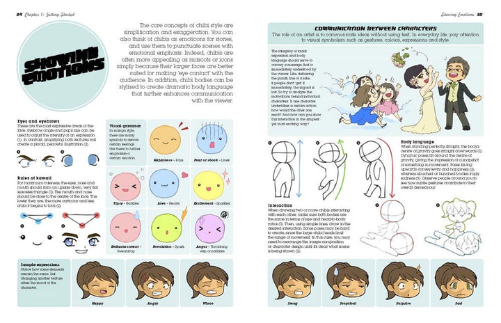 Super Cute Manga Chibis To Draw And Paint Book