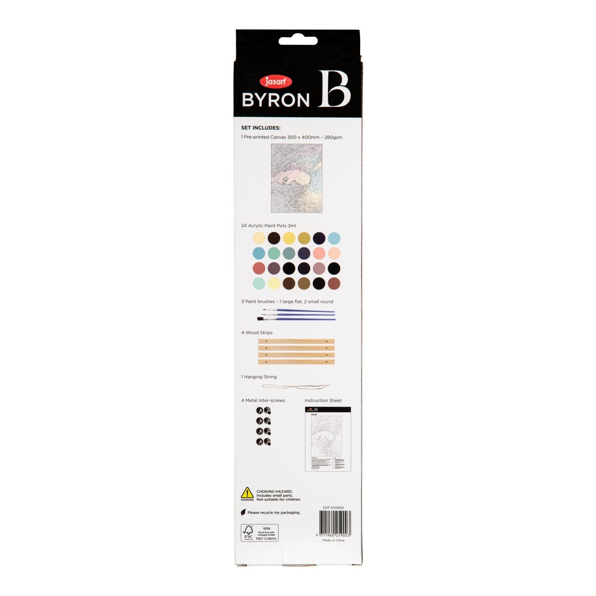 Jasart Paint by Numbers Wave Kit