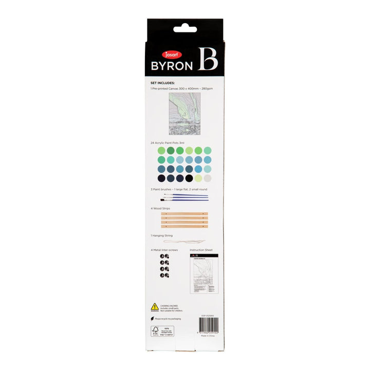 Jasart Paint by Numbers Aurora Borealis Kit