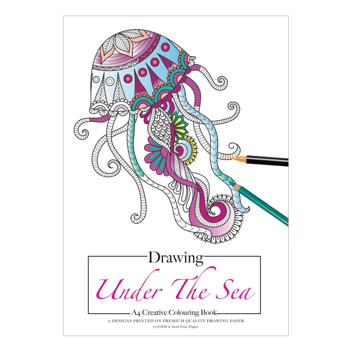 Jasart Colouring Book Under the Sea