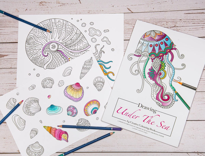 Jasart Colouring Book Under the Sea