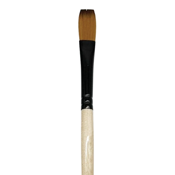 Dynasty Black Gold Synthetic Flat Brushes