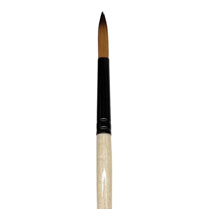 Dynasty Black Gold Synthetic Round Brushes