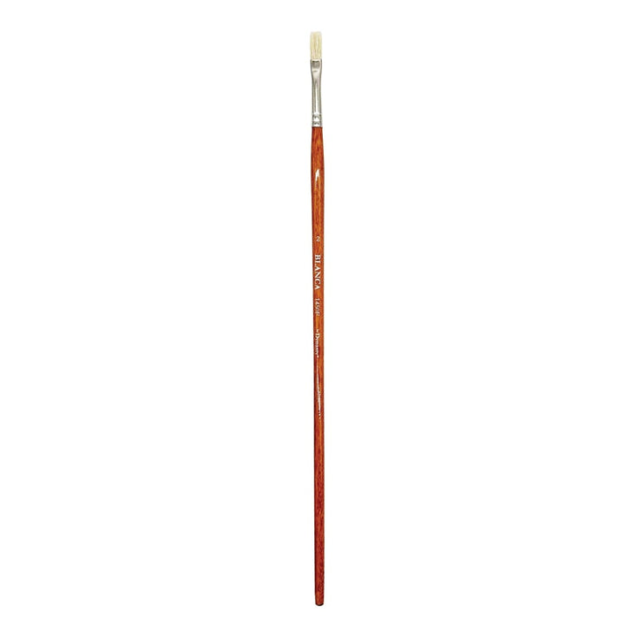 Dynasty Blanca Synthetic Hog Flat Brushes