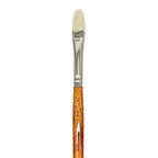 Dynasty Blanca Synthetic Hog Filbert Brushes