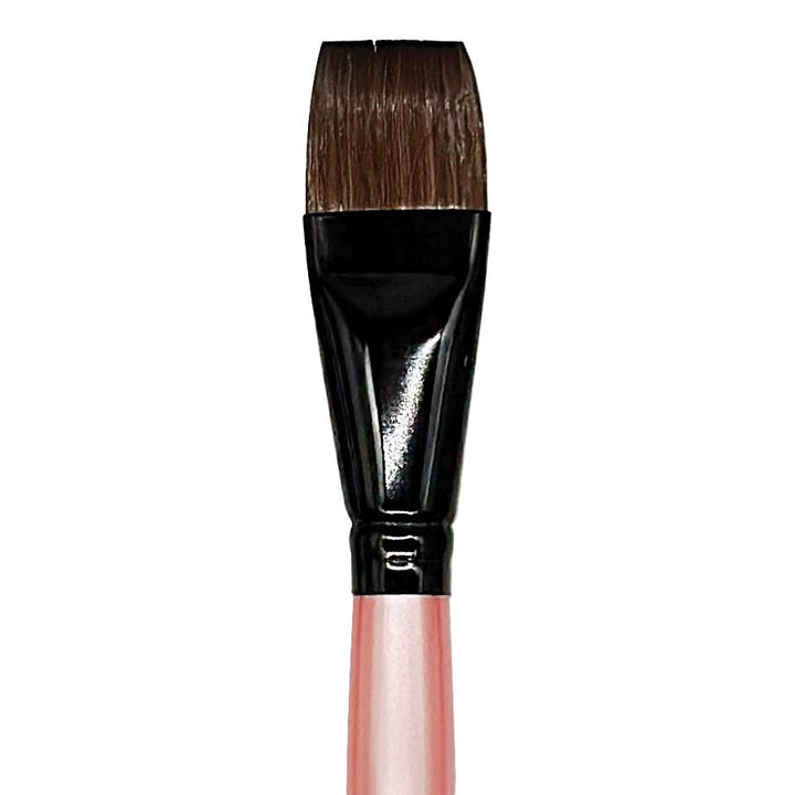 Dynasty Water Lily Synthetic Flat Brushes