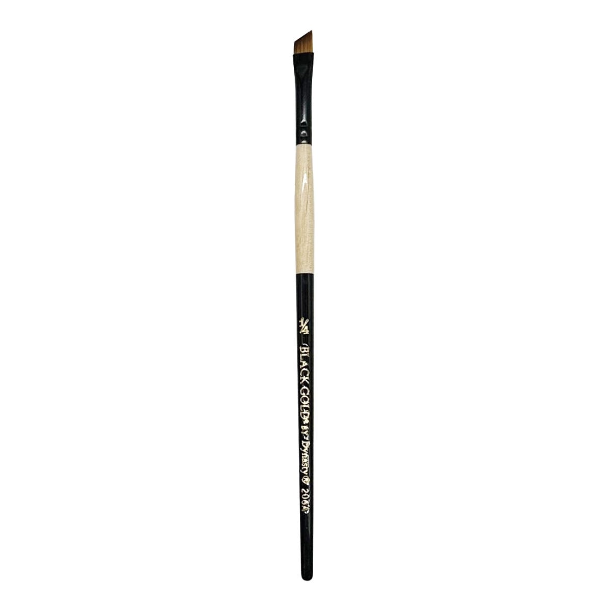 Dynasty Black Gold Synthetic Angle Brushes