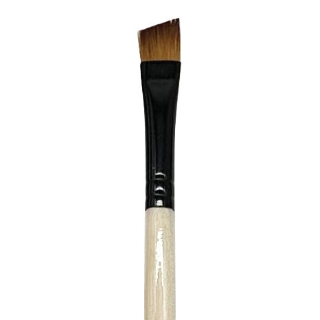 Dynasty Black Gold Synthetic Angle Brushes