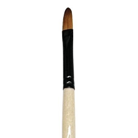 Dynasty Black Gold Synthetic Filbert Brushes