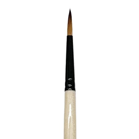 Dynasty Black Gold Synthetic Round Brushes