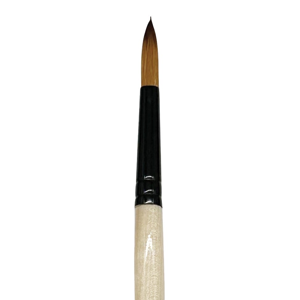 Dynasty Black Gold Synthetic Round Brushes