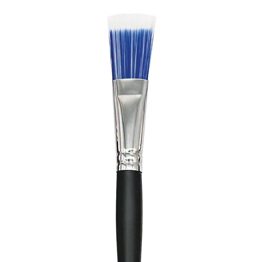 Dynasty Blue Ice Synthetic Flat Brushes