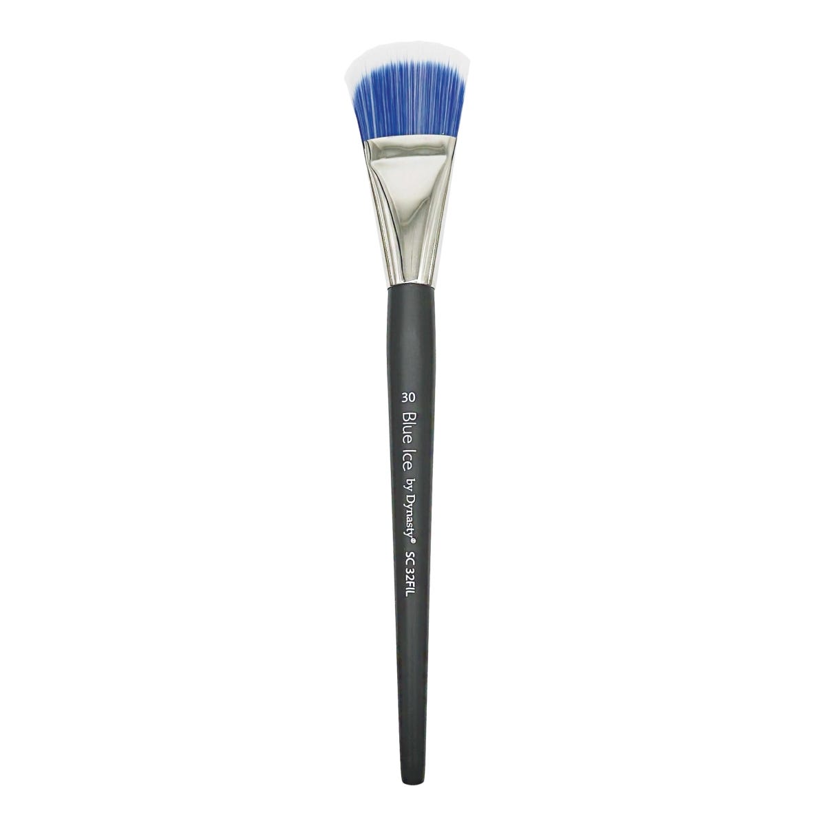 Dynasty Blue Ice Synthetic Filbert Brush
