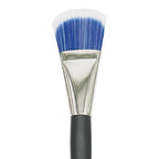 Dynasty Blue Ice Synthetic Filbert Brush