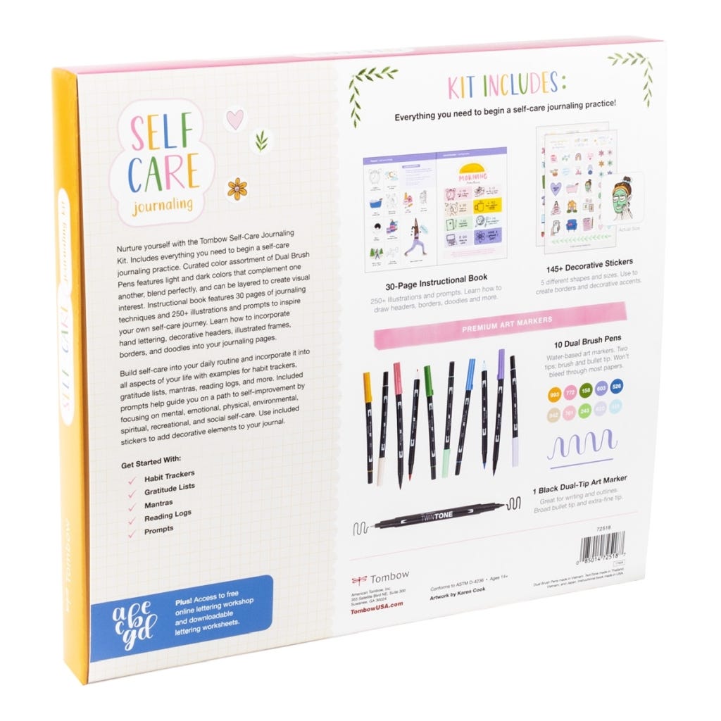 Tombow Self-Care Journaling Kit
