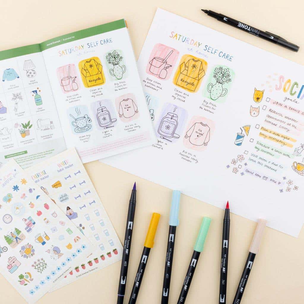 Tombow Self-Care Journaling Kit