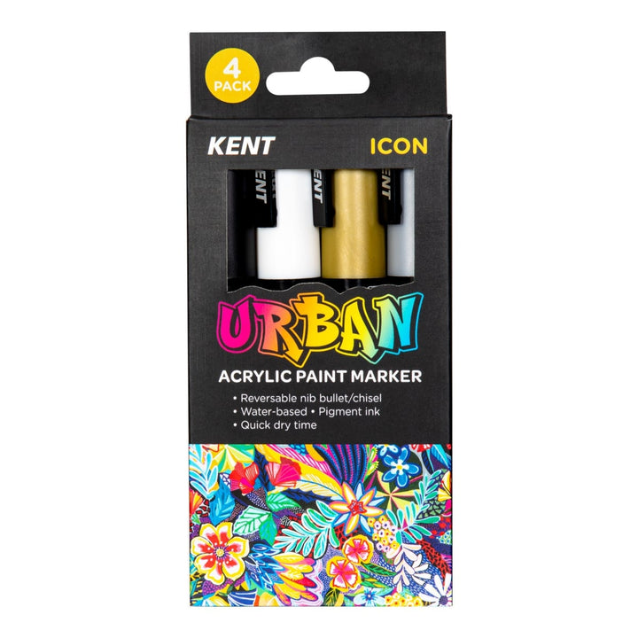 Kent Urban Paint Marker 6mm Nib Icon Sets