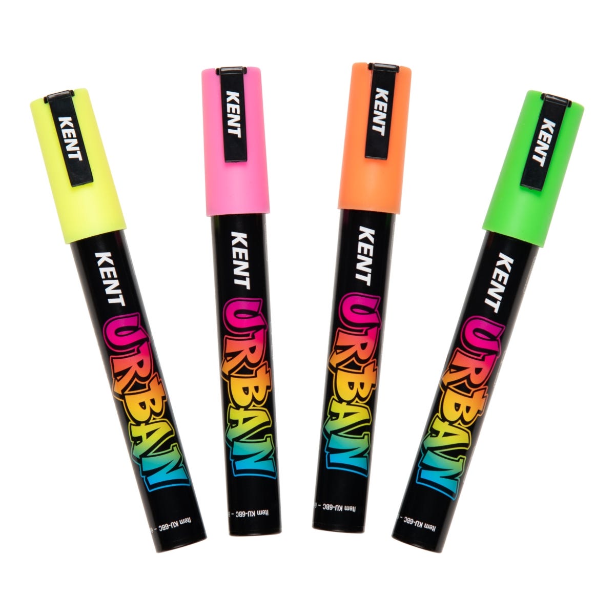 Kent Urban Paint Marker 6mm Nib Fluoro Set