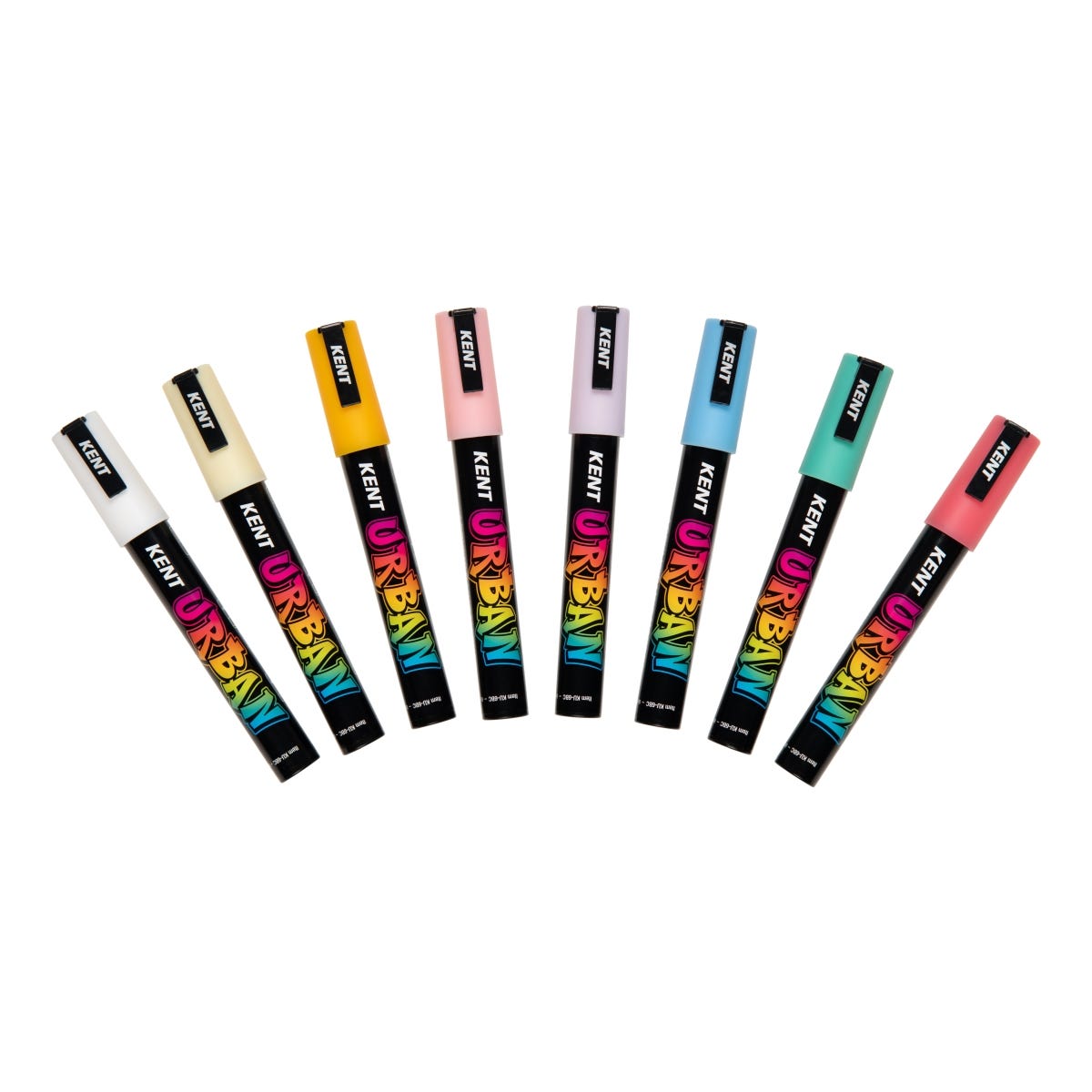 Kent Urban Paint Marker 6mm Nib Pastel Set 8