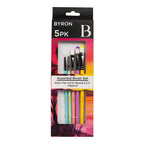 Byron Pastel Synthetic Brush Sets of 5
