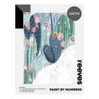 Reeves Artist Acrylic Paint by Numbers Cactus