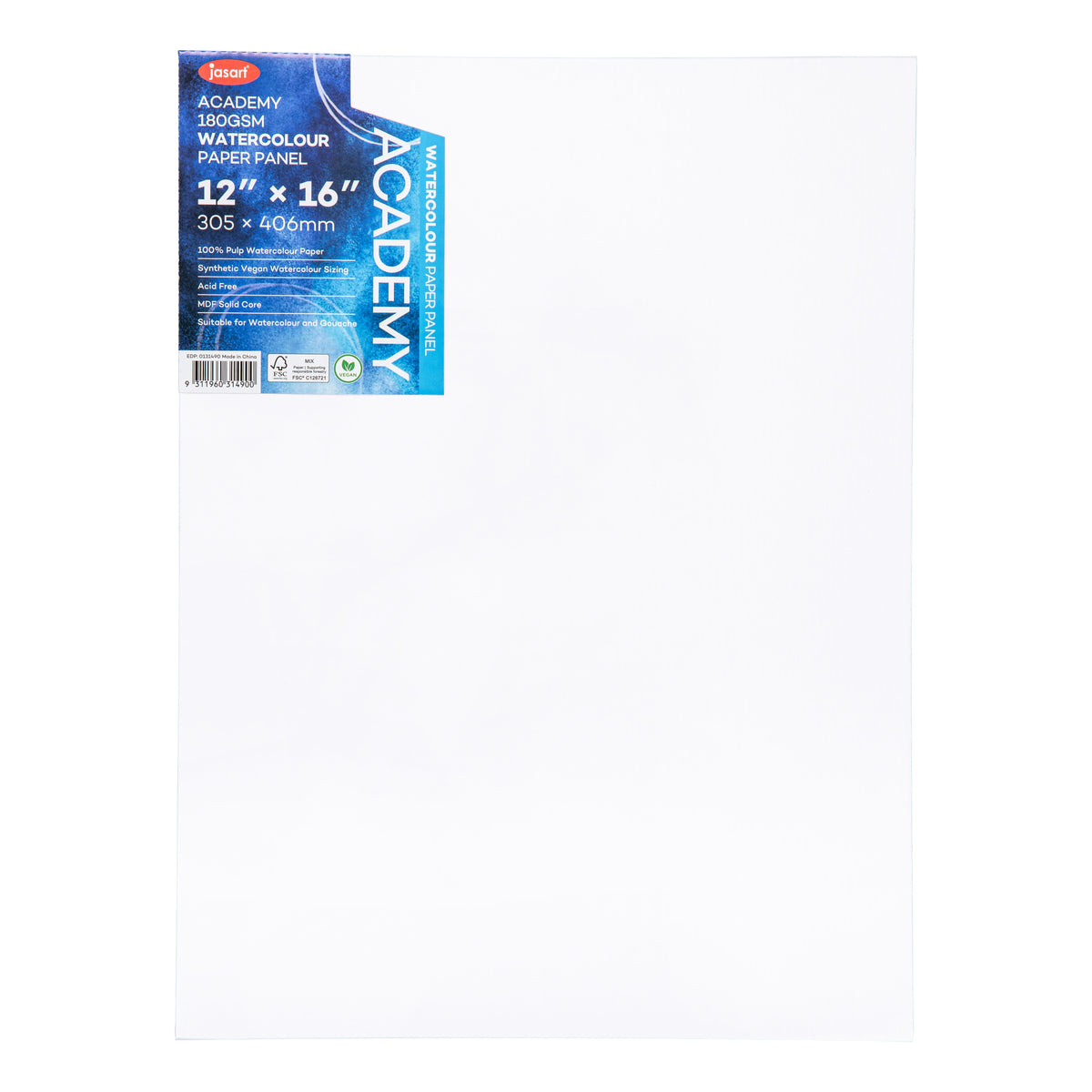 Jasart Academy Watercolour Paper Panels