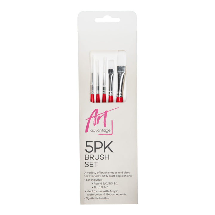 Art Advantage Synthetic Brush Sets