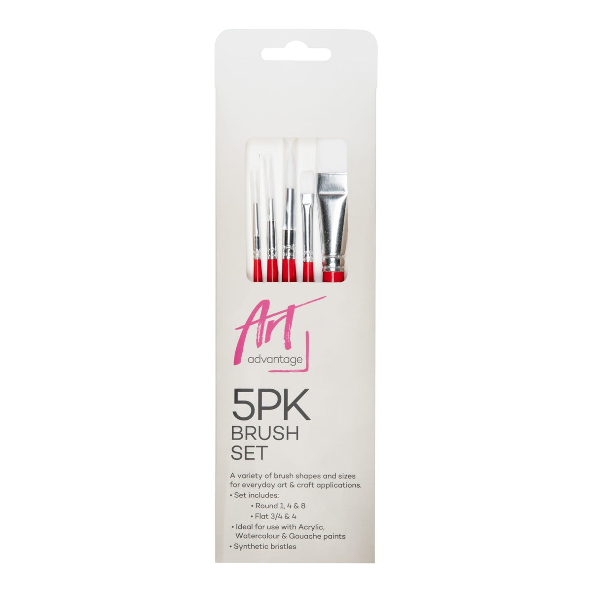 Art Advantage Synthetic Brush Sets
