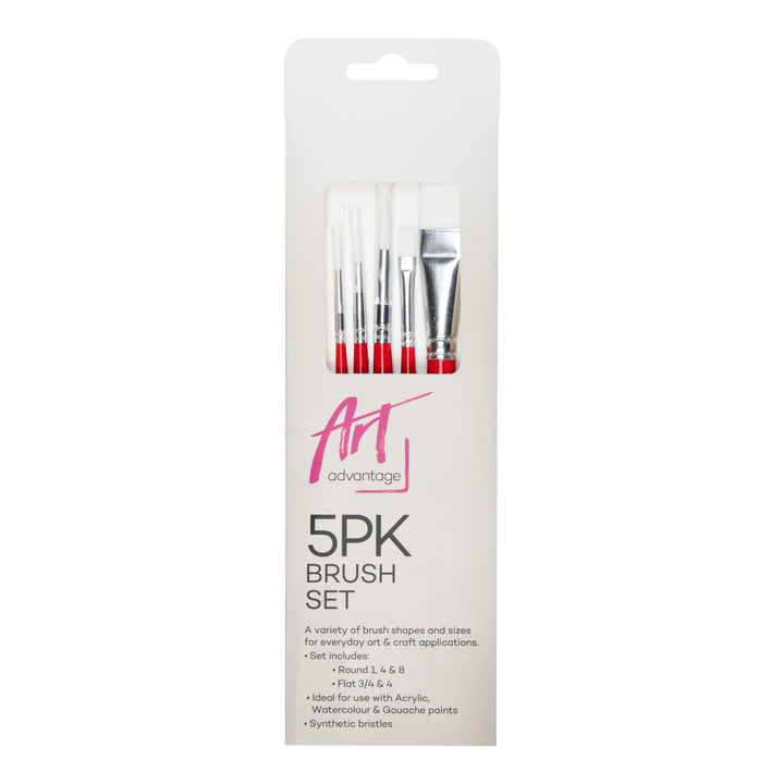 Art Advantage Synthetic Brush Sets