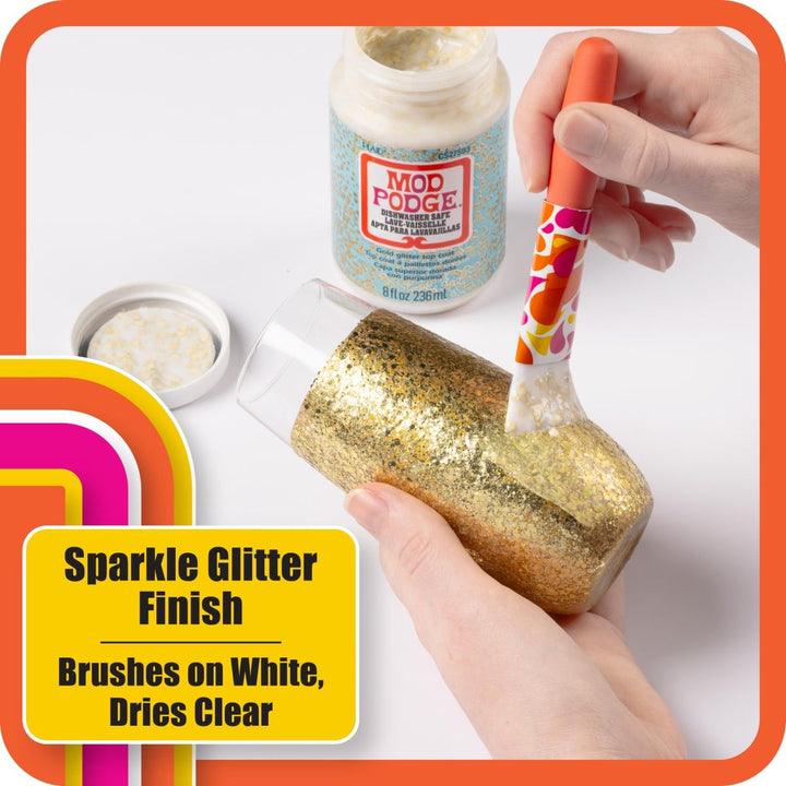 Mod Podge Dishwasher Safe Sealer 236ml Glitter