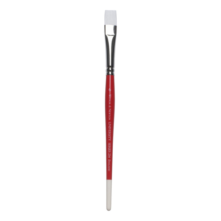 Winsor & Newton University 234 Synthetic Short Handle Flat Brushes