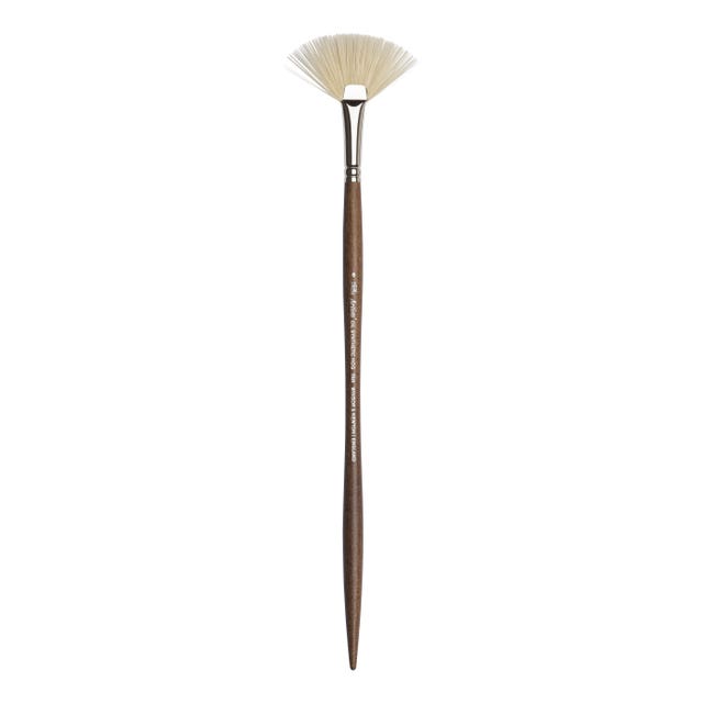 Winsor & Newton Artists' Oil Synthetic Hog Fan Brush #6