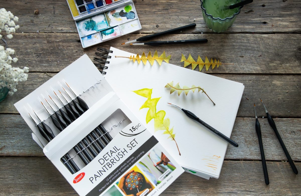 Jasart Synthethic Detail Brush Set