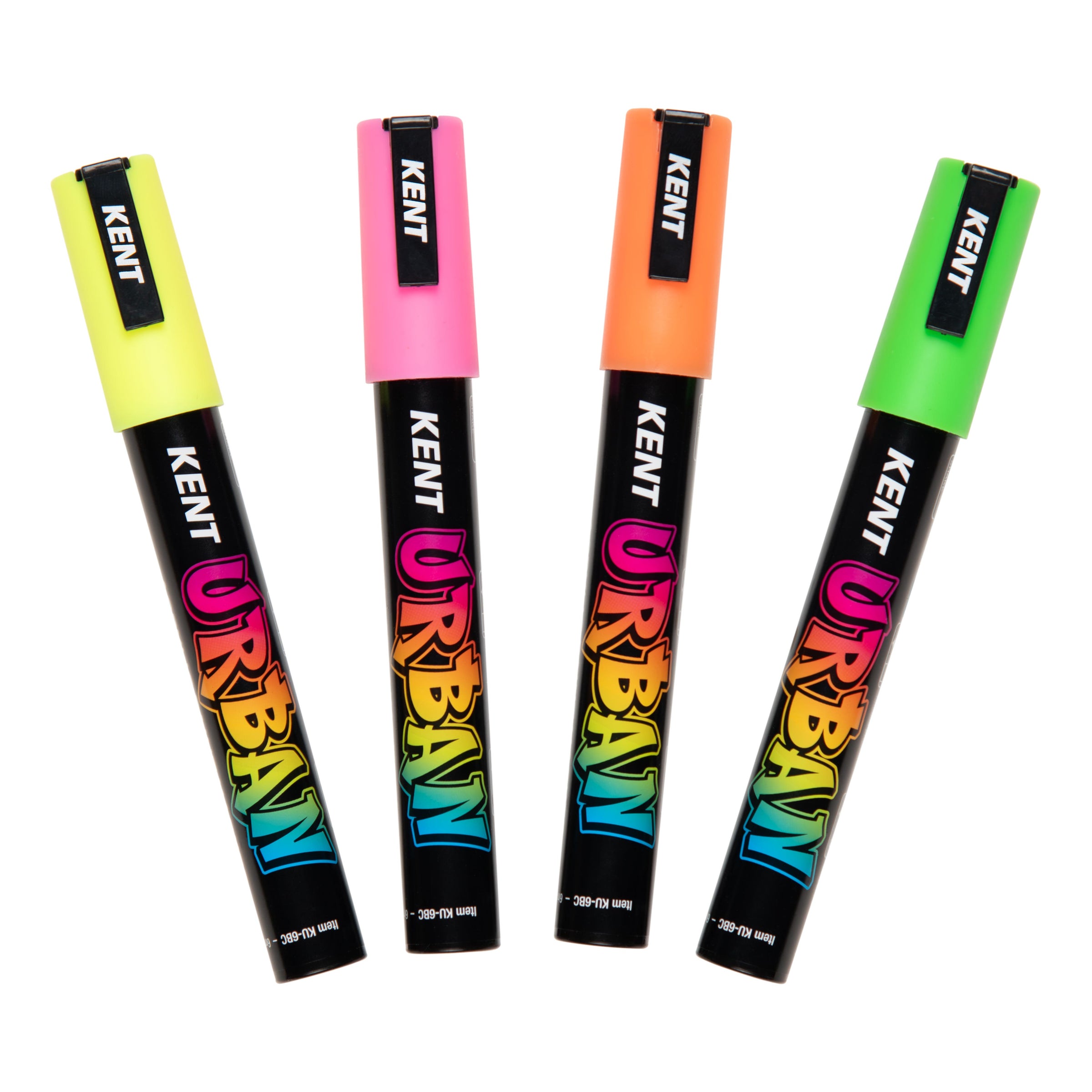 Kent Urban Paint Marker 3mm Nib Fluoro Set