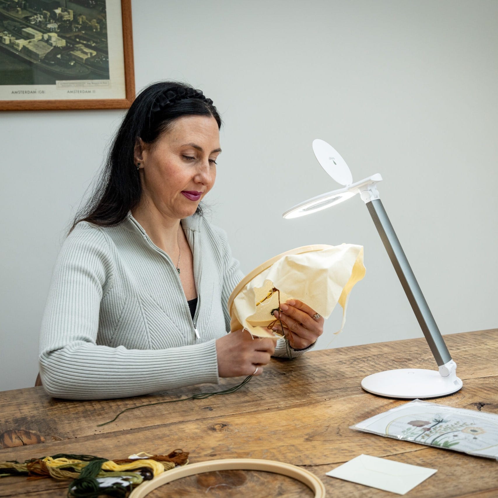 Daylight Halo Go 2 Magnifier Lamp