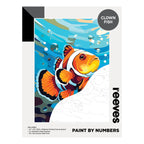 Reeves Artist Acrylic Paint by Numbers Clown Fish