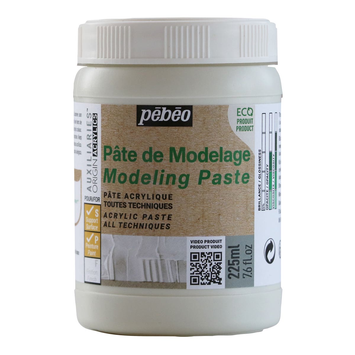 Pebeo Origin Acrylics Modelling Paste 225ml