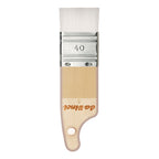 Da Vinci White Synthetic Paddle Brushes