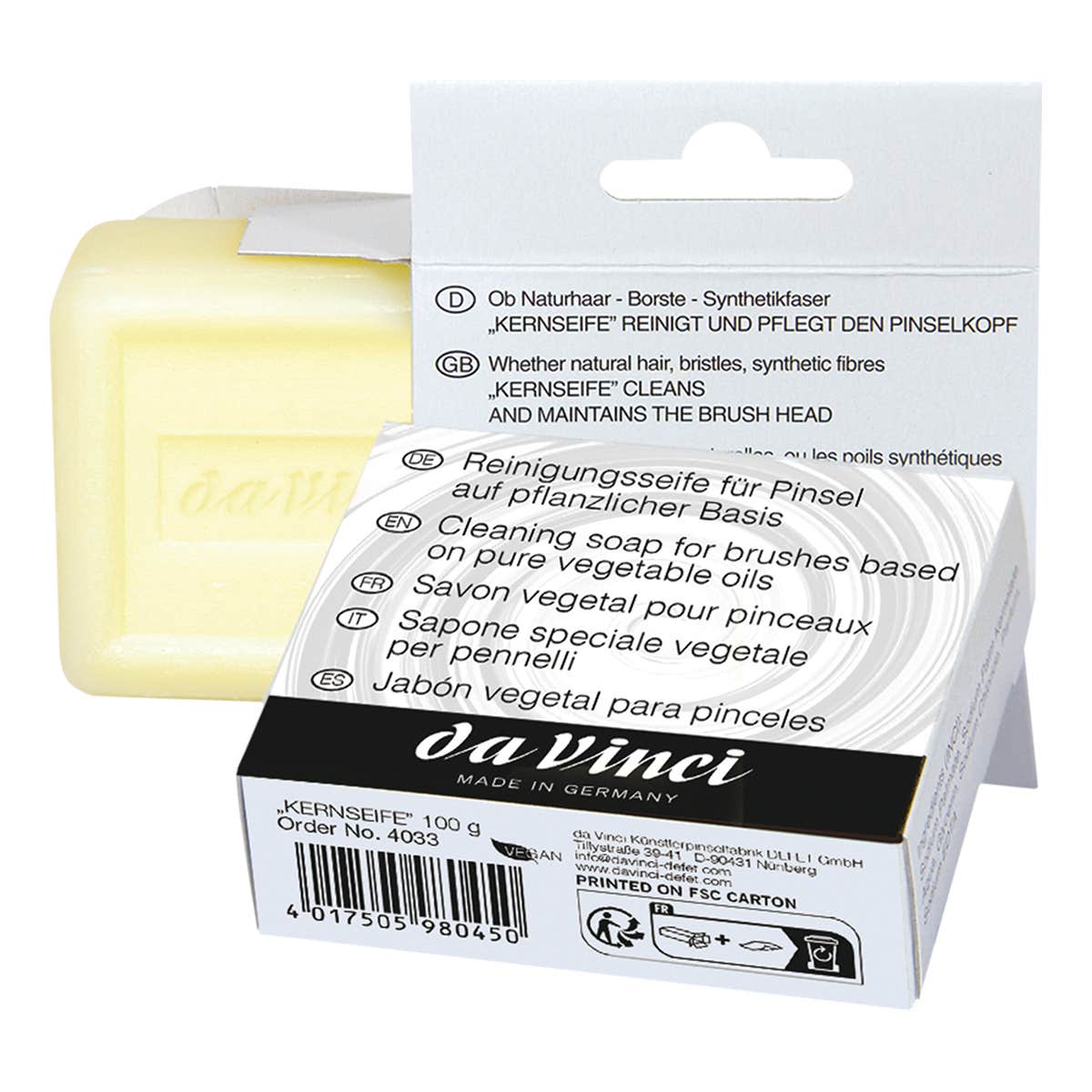 Da Vinci Brush Soap