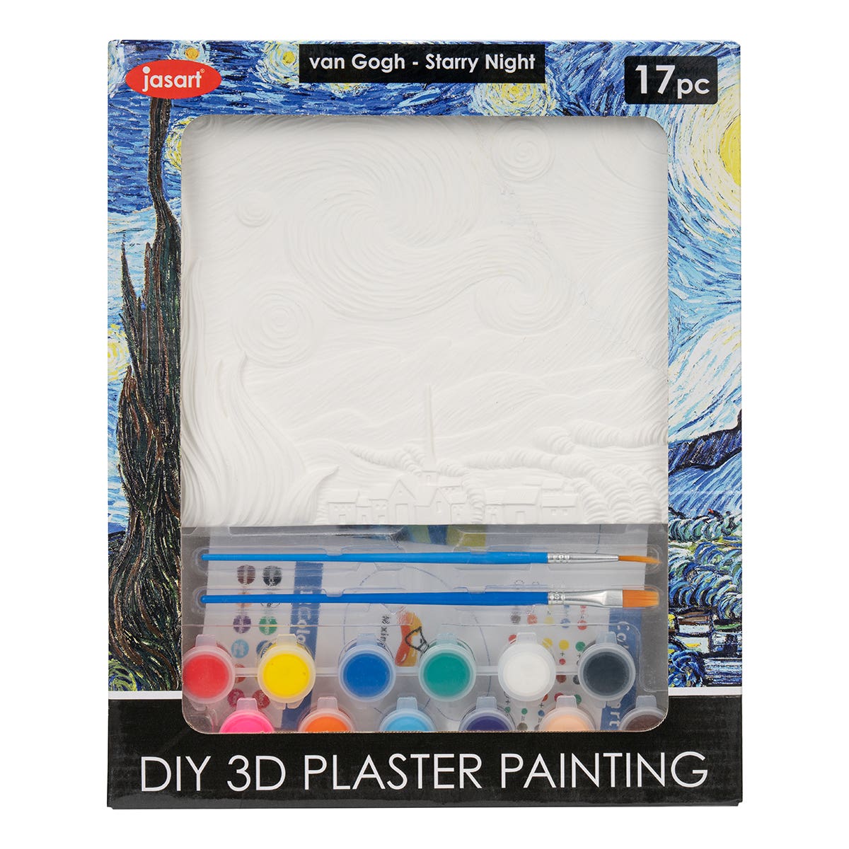 Jasart DIY Plaster Painting Kit Starry Night
