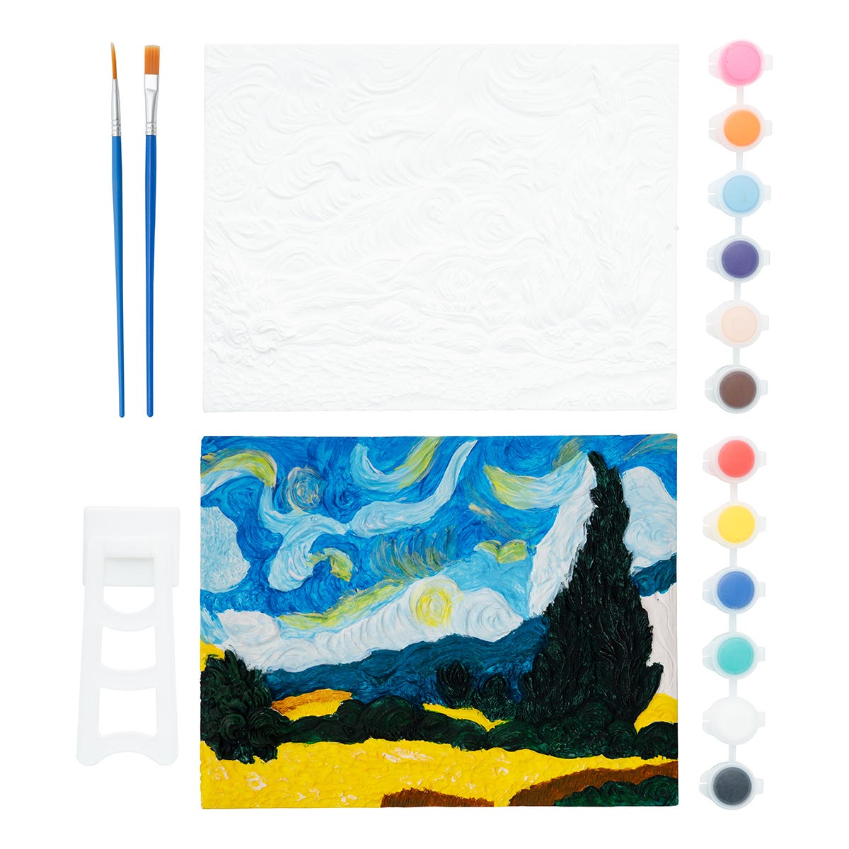 Jasart DIY Plaster Painting Kit Wheat Field