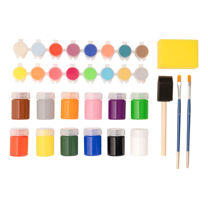 Byron Acrylic Paint and Brush Set 32