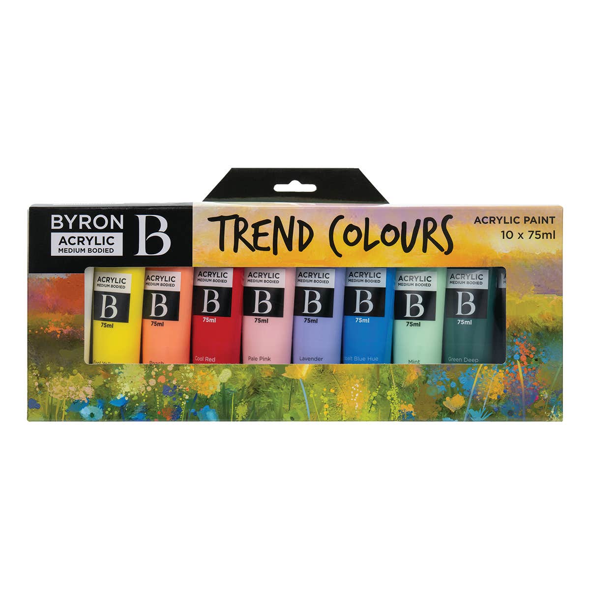 Byron Trend Colours Acrylic Paint Set 10
