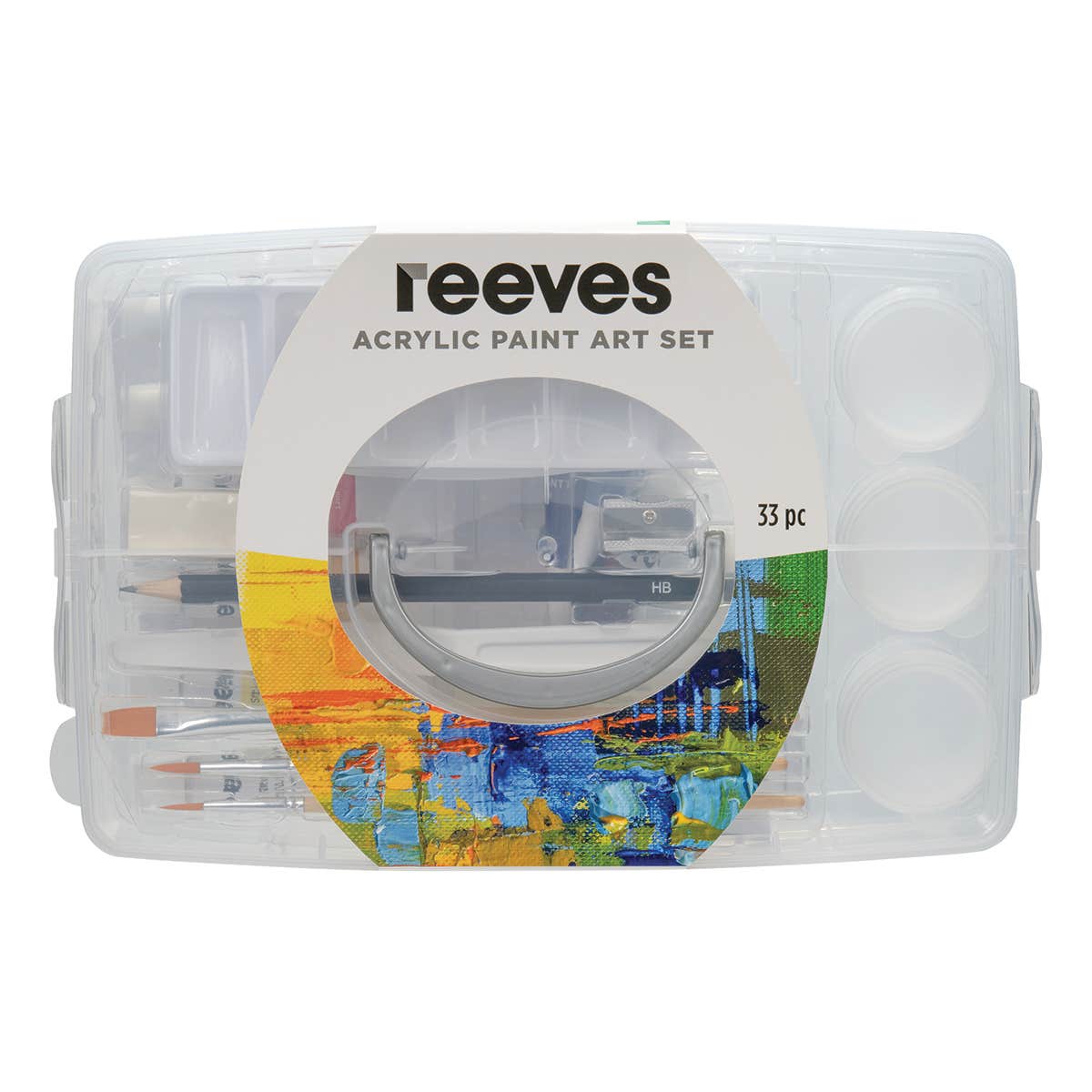 Reeves Acrylic Paint Storage Box Set