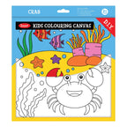 Jasart Kids Painting Canvas Set Crab