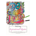 Jasart Colouring Book Inspirational Quotes