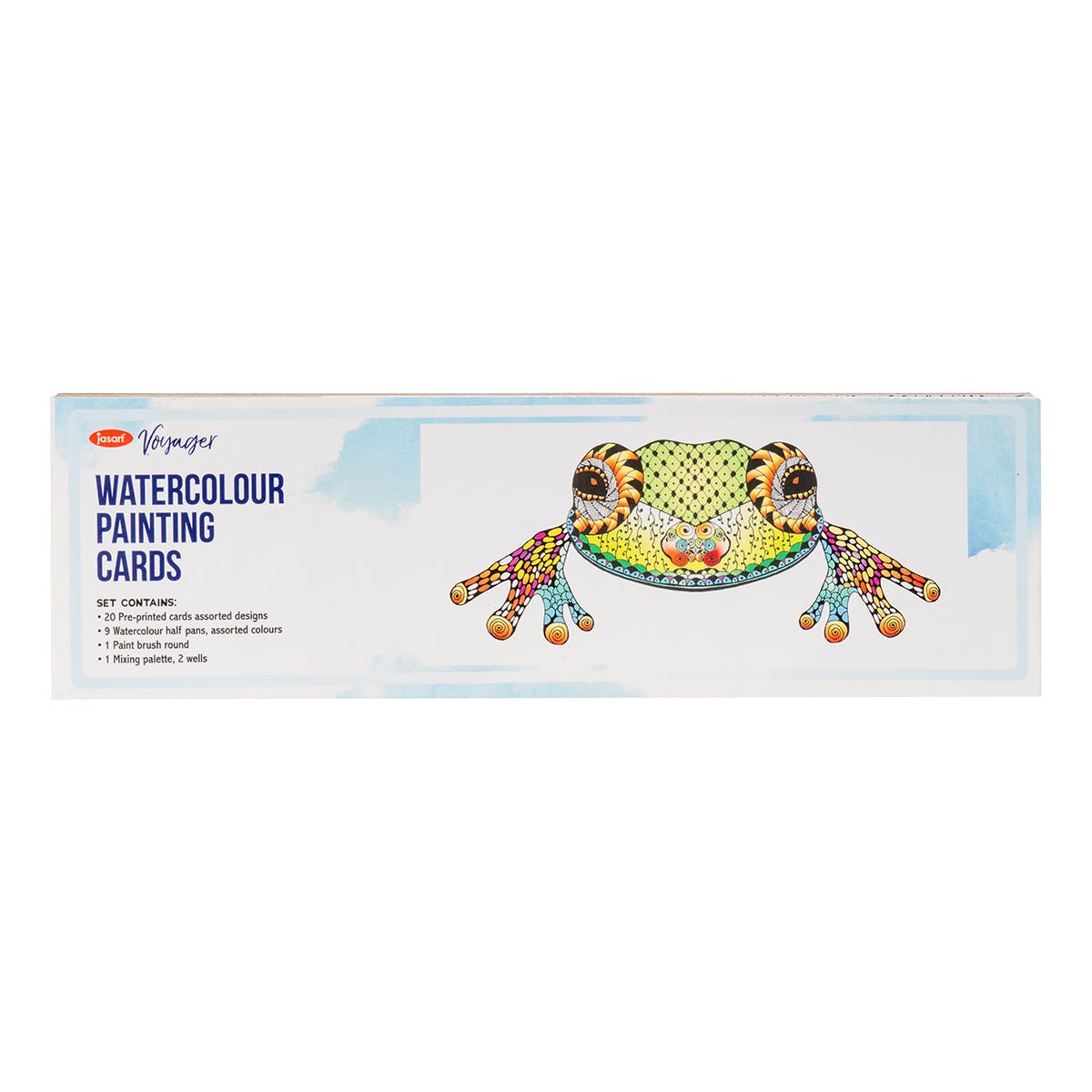 Jasart Voyager Watercolour Painting Card Pad 260 x 80mm