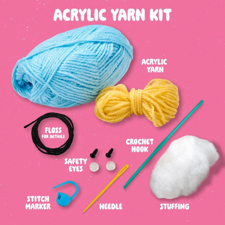 Plaid Bucilla Amigurumi Crochet Kit Benny The Bunny