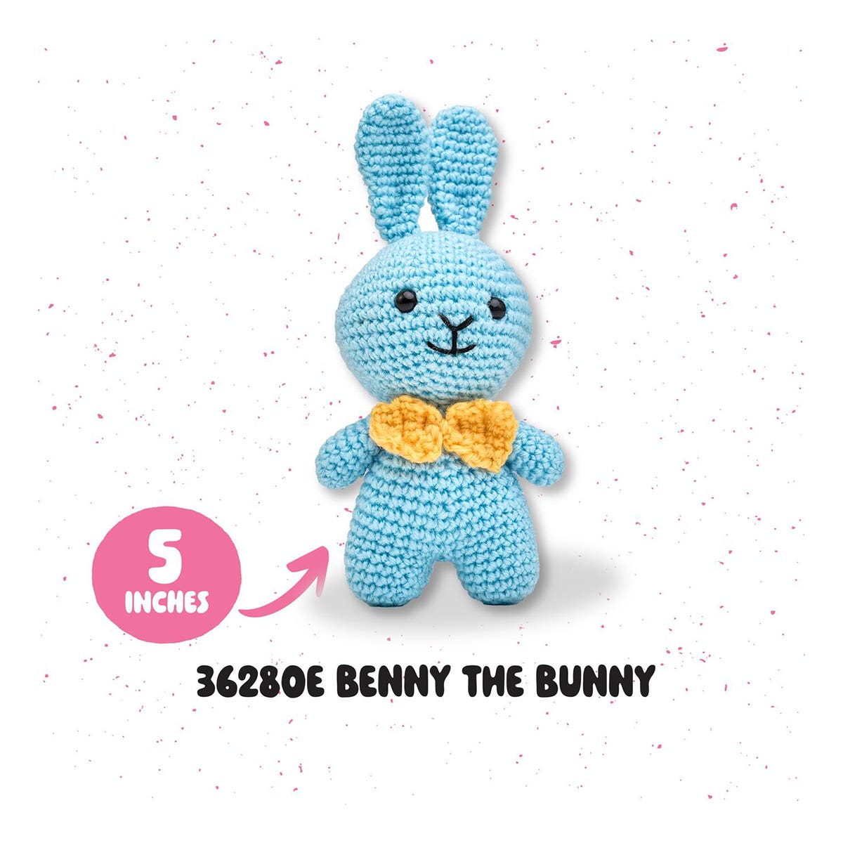 Plaid Bucilla Amigurumi Crochet Kit Benny The Bunny